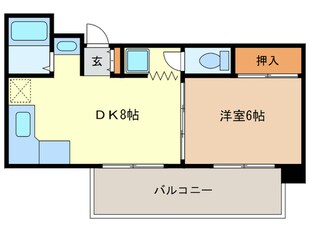 第2オーシャンビルの物件間取画像